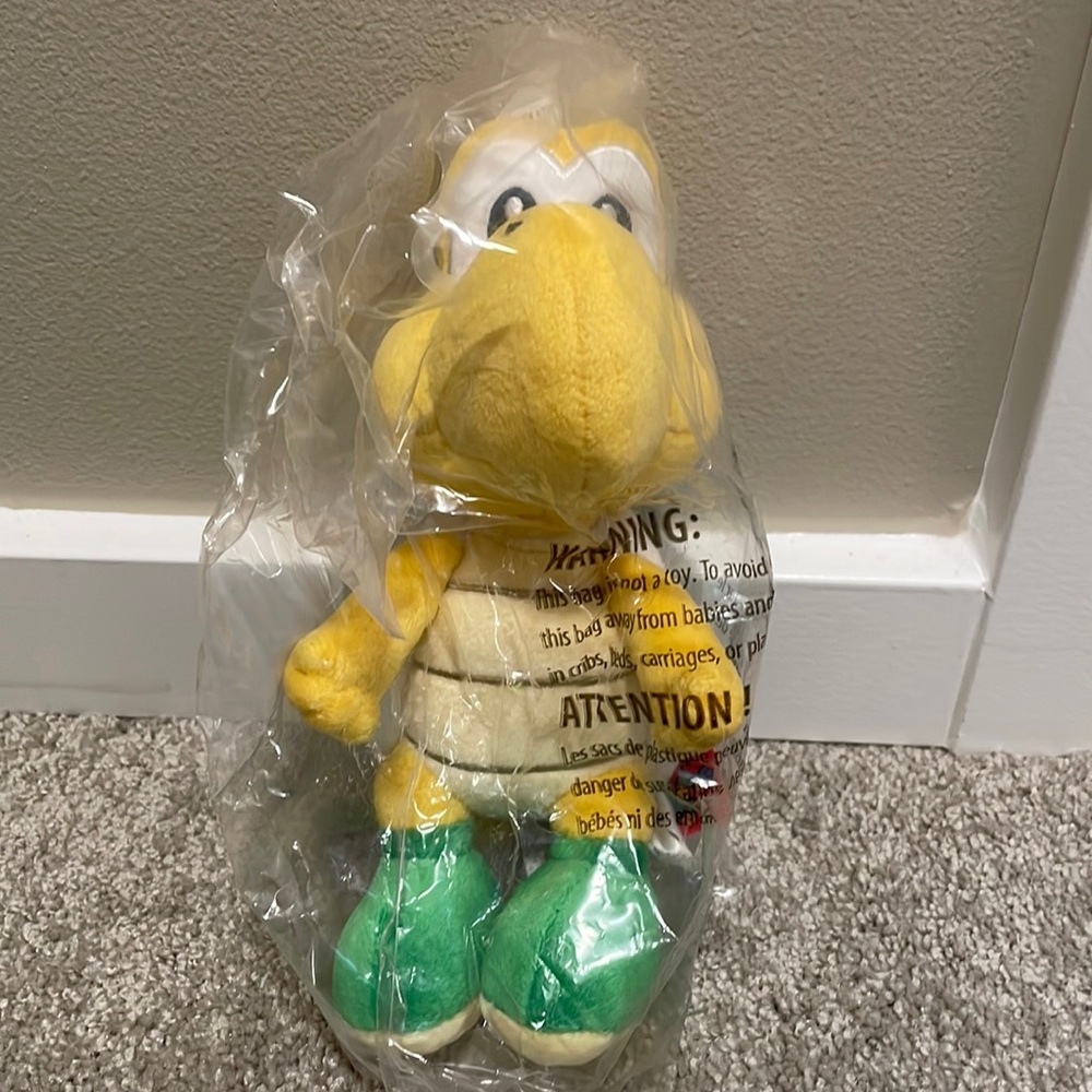 Super mario koopa troopa plush